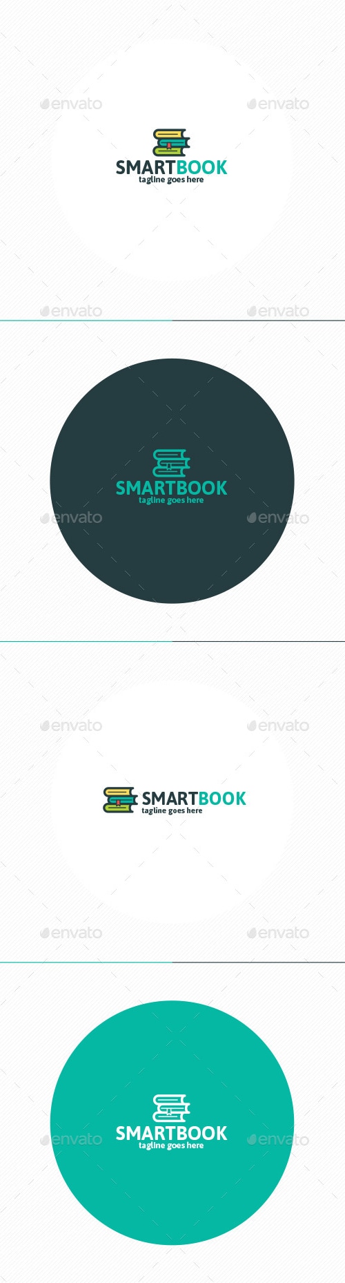 Smart Book Logo, Logo Templates | GraphicRiver