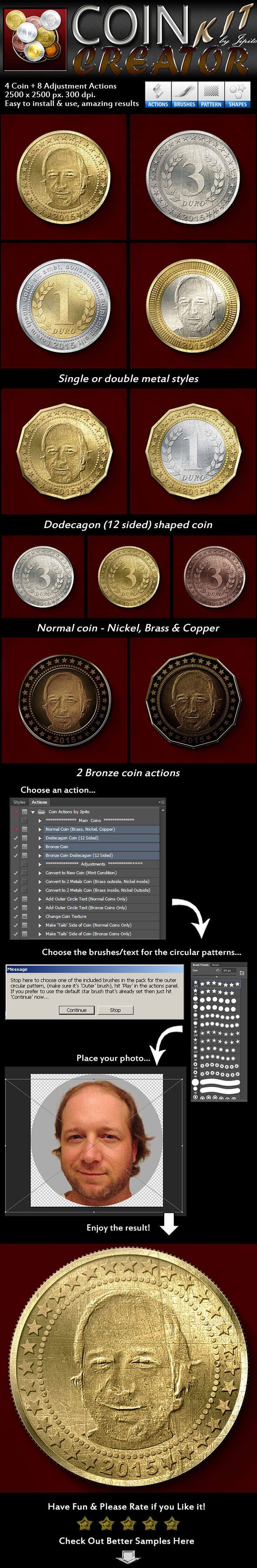 Coin Creator Kit, Add-ons | GraphicRiver