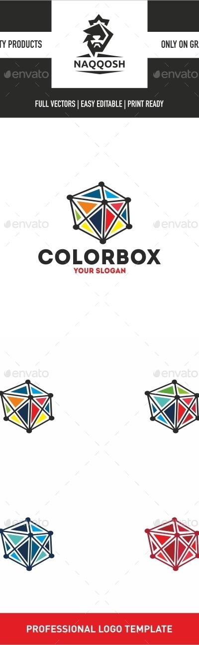 Color Box Logo, Logo Templates | GraphicRiver
