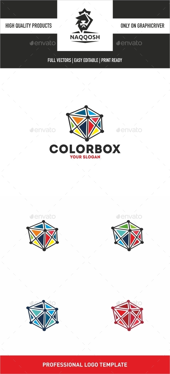 Color Box Logo, Logo Templates | GraphicRiver
