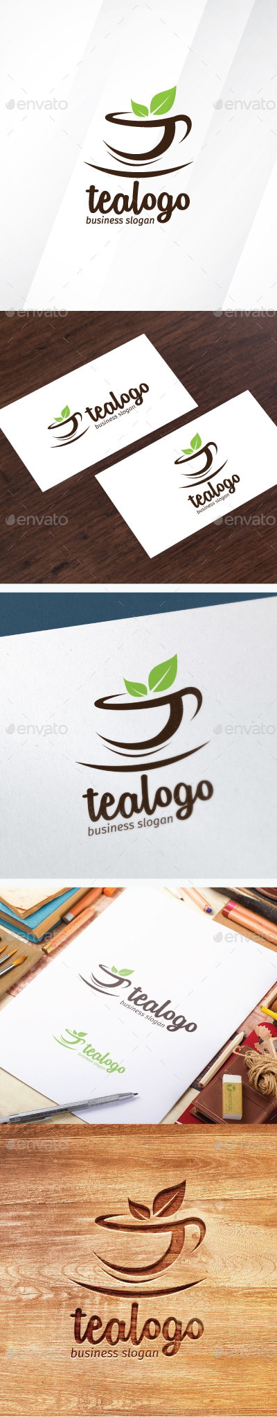 Tea Logo, Logo Templates | GraphicRiver