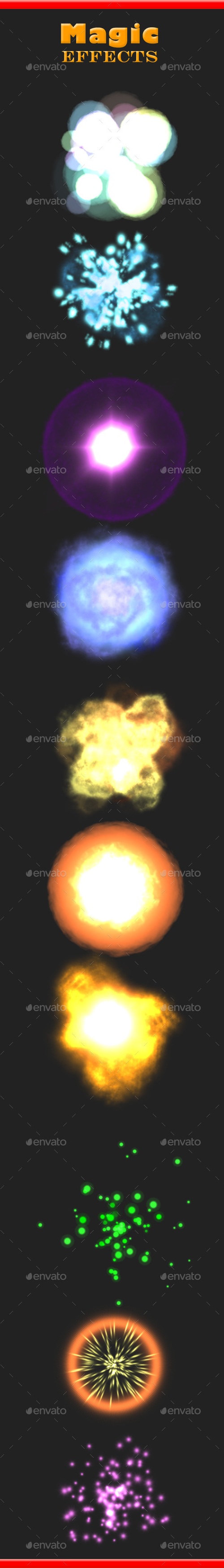 Magic Effects, Game Assets | GraphicRiver
