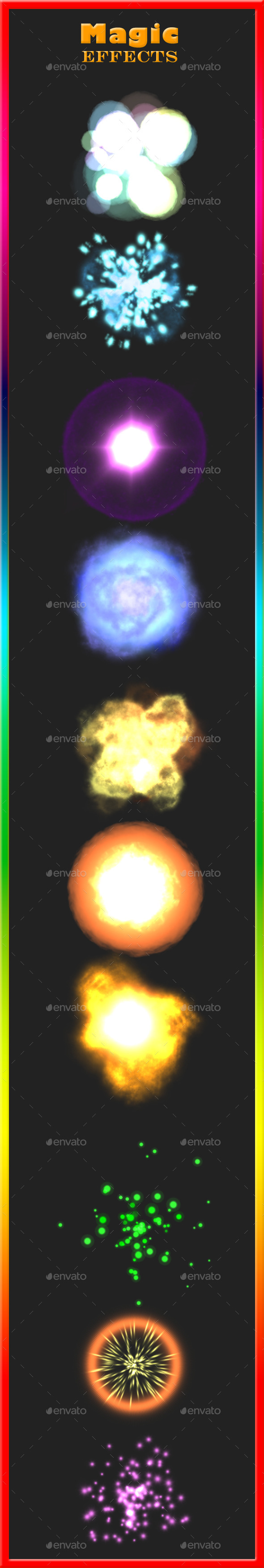 Magic Effects, Game Assets | GraphicRiver