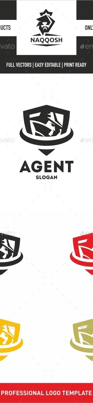 Agent Logo, Logo Templates | GraphicRiver