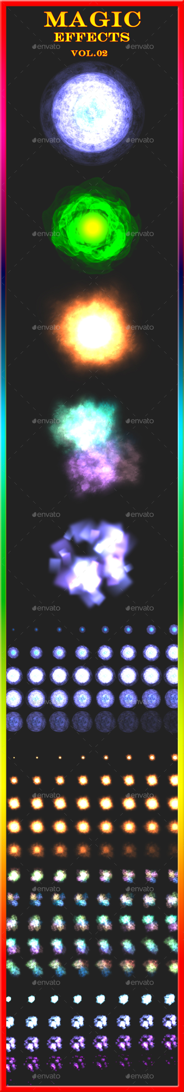 Magic Effects Vol.02, Game Assets | GraphicRiver