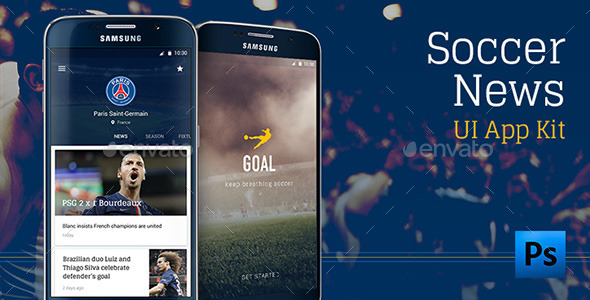 Goal UI Kit, Web Elements | GraphicRiver