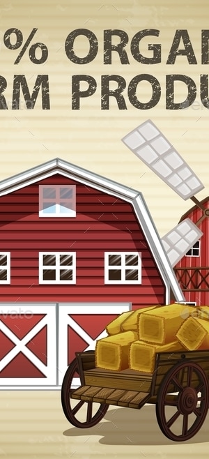 Farm, Vectors | GraphicRiver