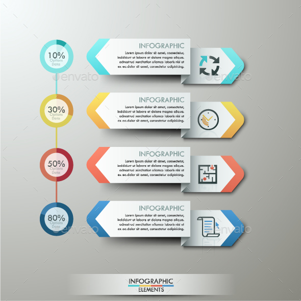 Modern Infographics Paper Template, Infographics | GraphicRiver