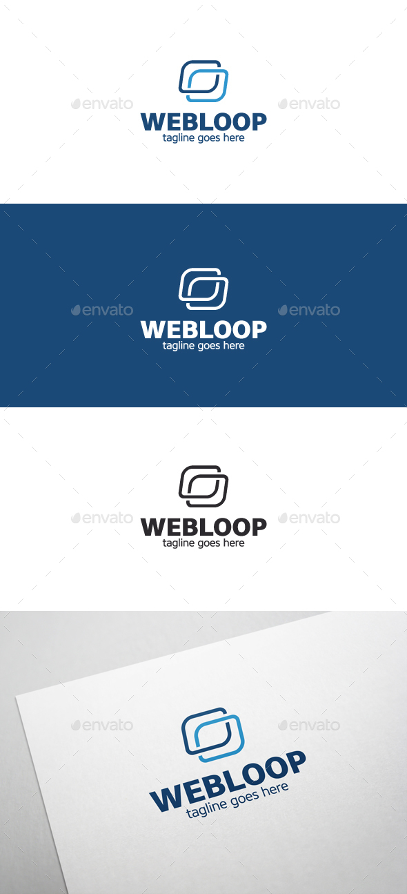 Web Loop Logo, Logo Templates | GraphicRiver