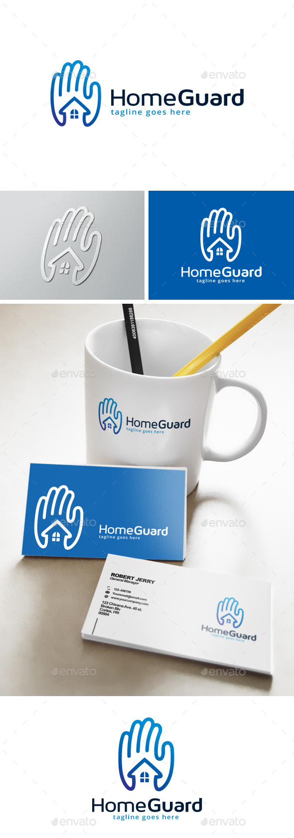 Home Guard Logo, Logo Templates | GraphicRiver