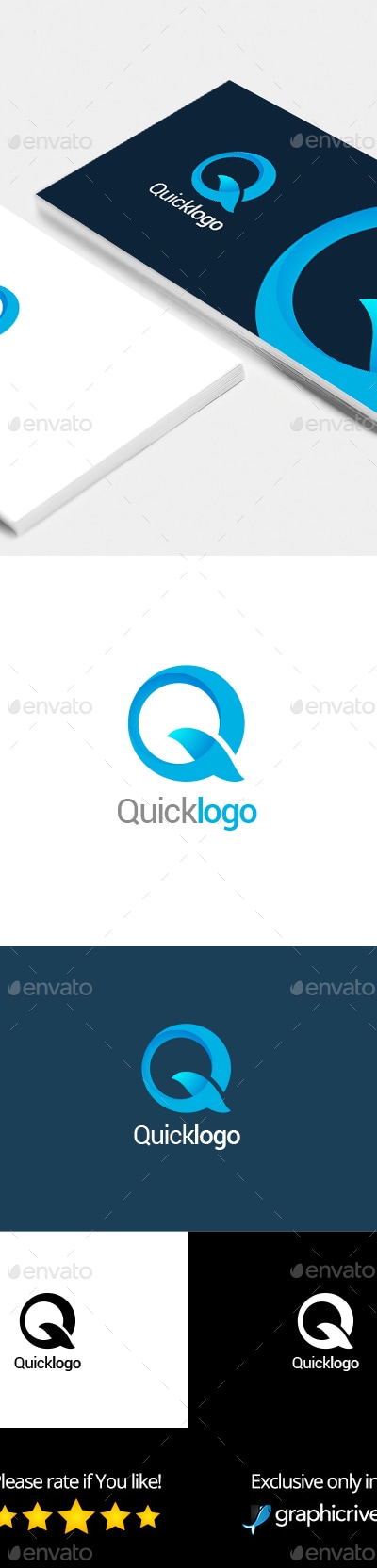 Quicklogo - Logo Template, Logo Templates | GraphicRiver