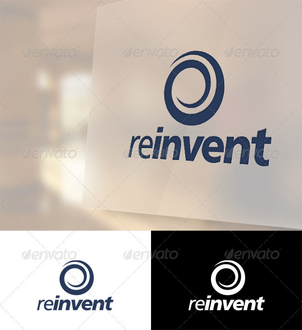 Reinvent Logo Template, Logo Templates | GraphicRiver