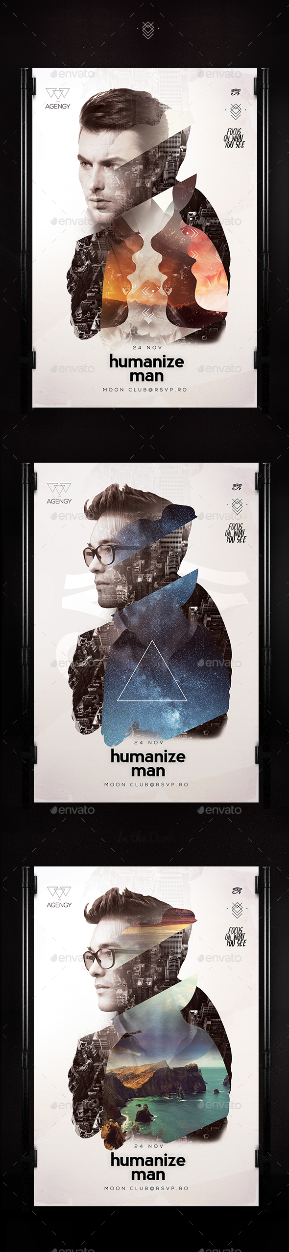Humanize Poster, Print Templates | GraphicRiver