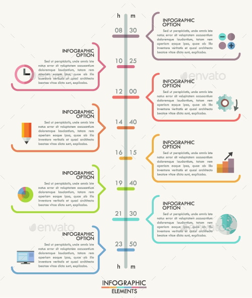 Minimal Timeline Template, Infographics | GraphicRiver