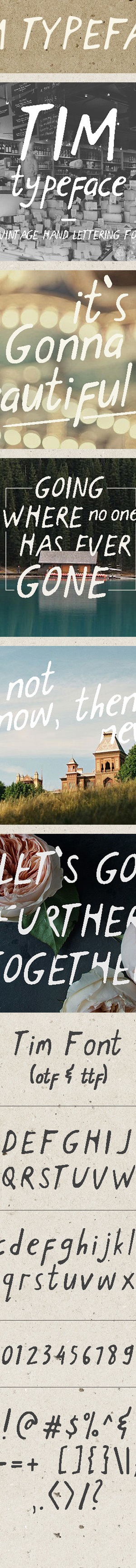 Tim, Fonts | GraphicRiver