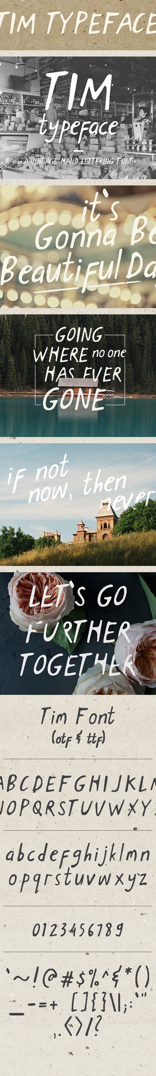 Tim, Fonts | GraphicRiver