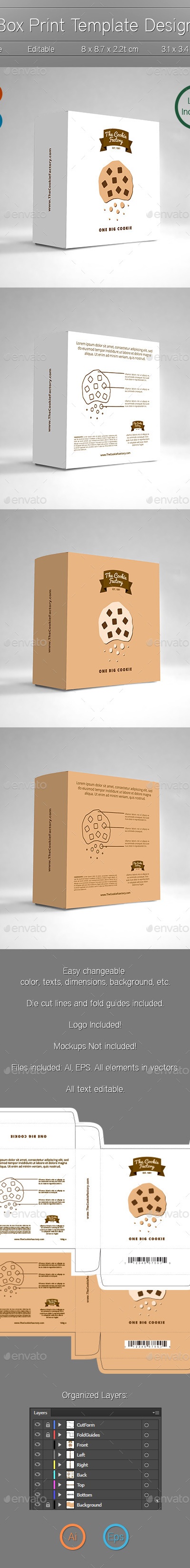 Box Design, Print Templates | GraphicRiver