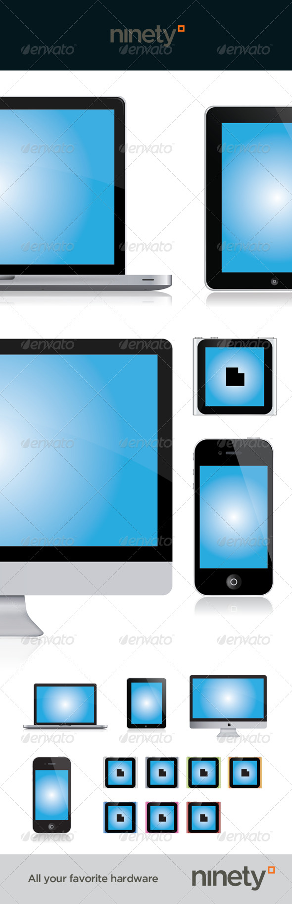 Complete Vector Hardware Set, Vectors | GraphicRiver