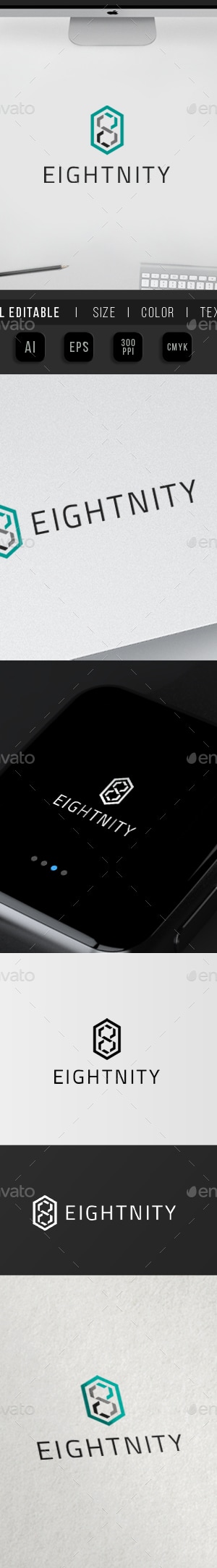 8 Infinity Logo, Logo Templates | GraphicRiver