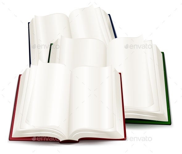 Books, Vectors | GraphicRiver
