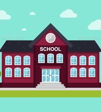 School, Vectors | GraphicRiver