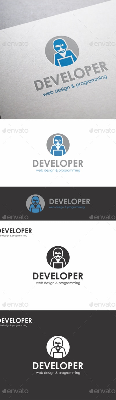 Developer Logo, Logo Templates | GraphicRiver