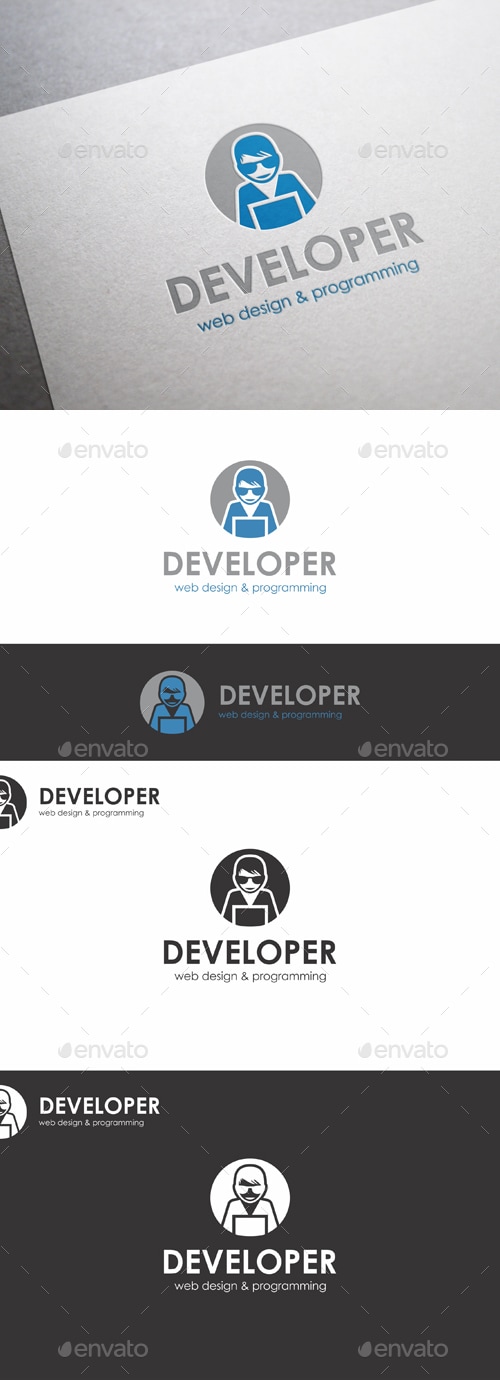 Developer Logo, Logo Templates | GraphicRiver