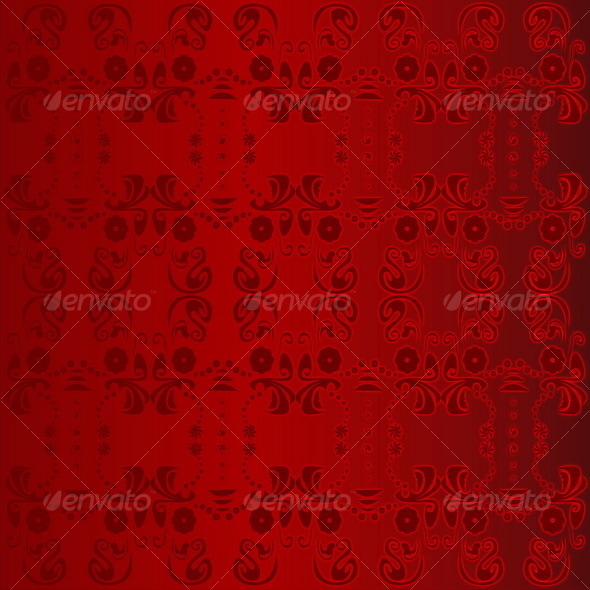 red pattern, Graphics | GraphicRiver