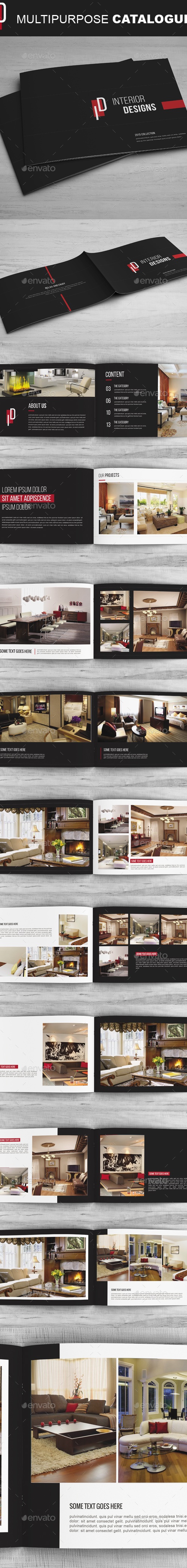 Simple Catalog / Portfolio / Brochure, Print Templates GraphicRiver