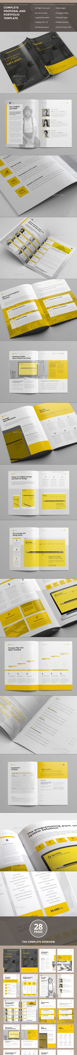 Proposal, Print Templates | GraphicRiver