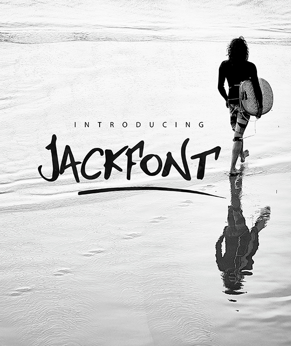 Jackfont Script Typeface, Fonts | GraphicRiver