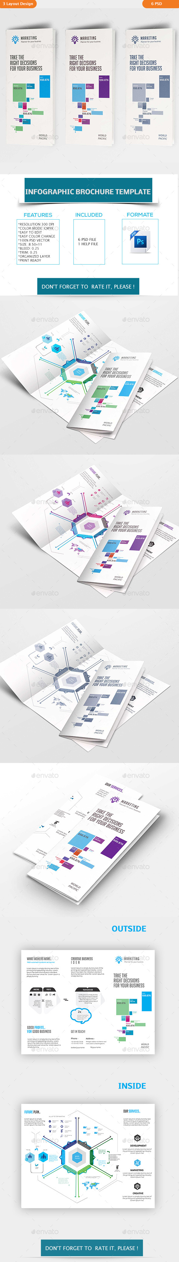 Infographic Brochure Template, Print Templates | GraphicRiver