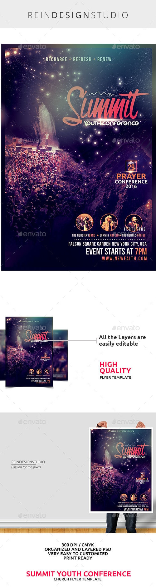 Summit Youth Conference, Print Templates | GraphicRiver