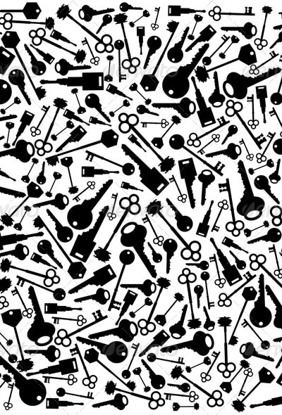 keys pattern, Vectors | GraphicRiver