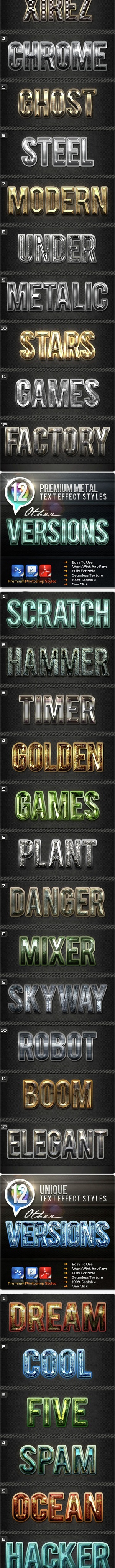 60 Font Styles Other Versions, Add-ons | GraphicRiver