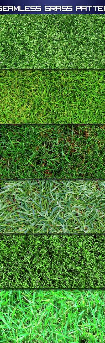 Seamless Grass Patterns, Add-ons | GraphicRiver