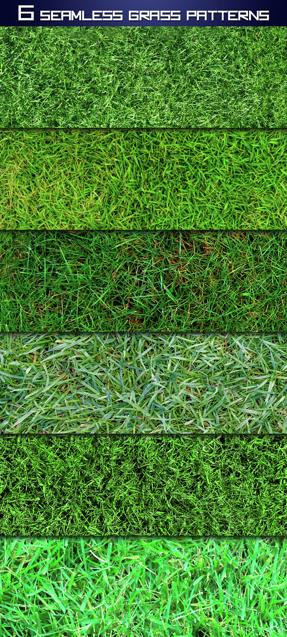 Seamless Grass Patterns, Add-ons | GraphicRiver