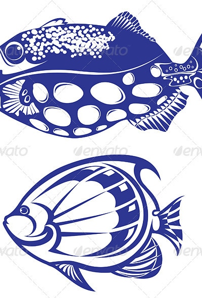 Tropical Fish, Vectors | GraphicRiver