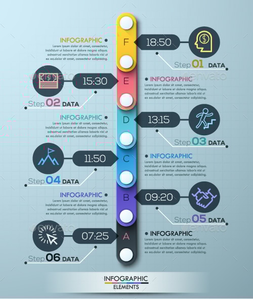 Minimal Timeline Template, Infographics | GraphicRiver