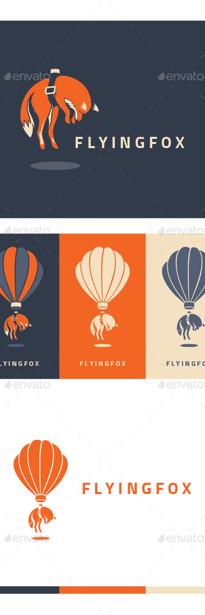 Flying Fox, Logo Templates | GraphicRiver