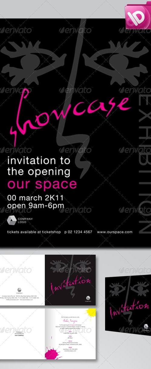 Event Poster and Invitation, Print Templates | GraphicRiver