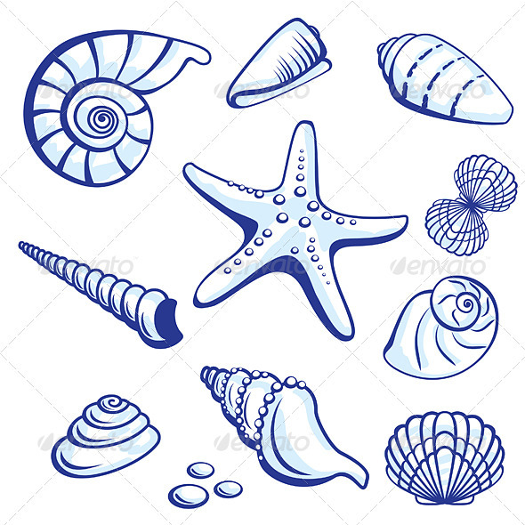 Sea Set, Vectors | GraphicRiver