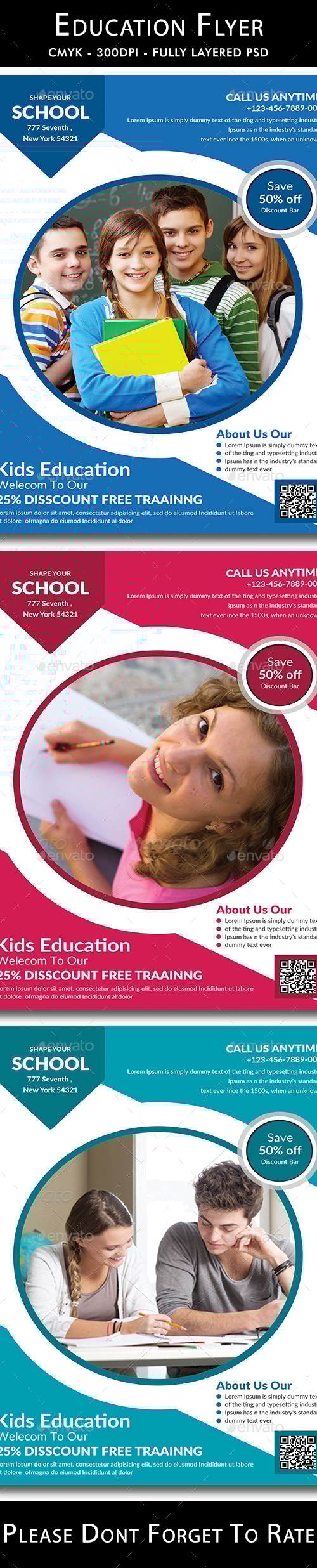 Education Flyer, Print Templates | GraphicRiver