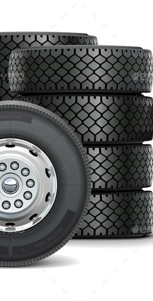 Bus Wheels, Vectors | GraphicRiver