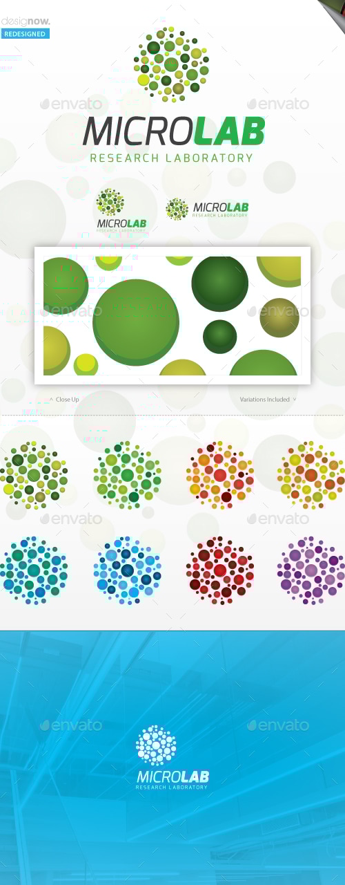 Micro Lab Logo, Logo Templates | GraphicRiver