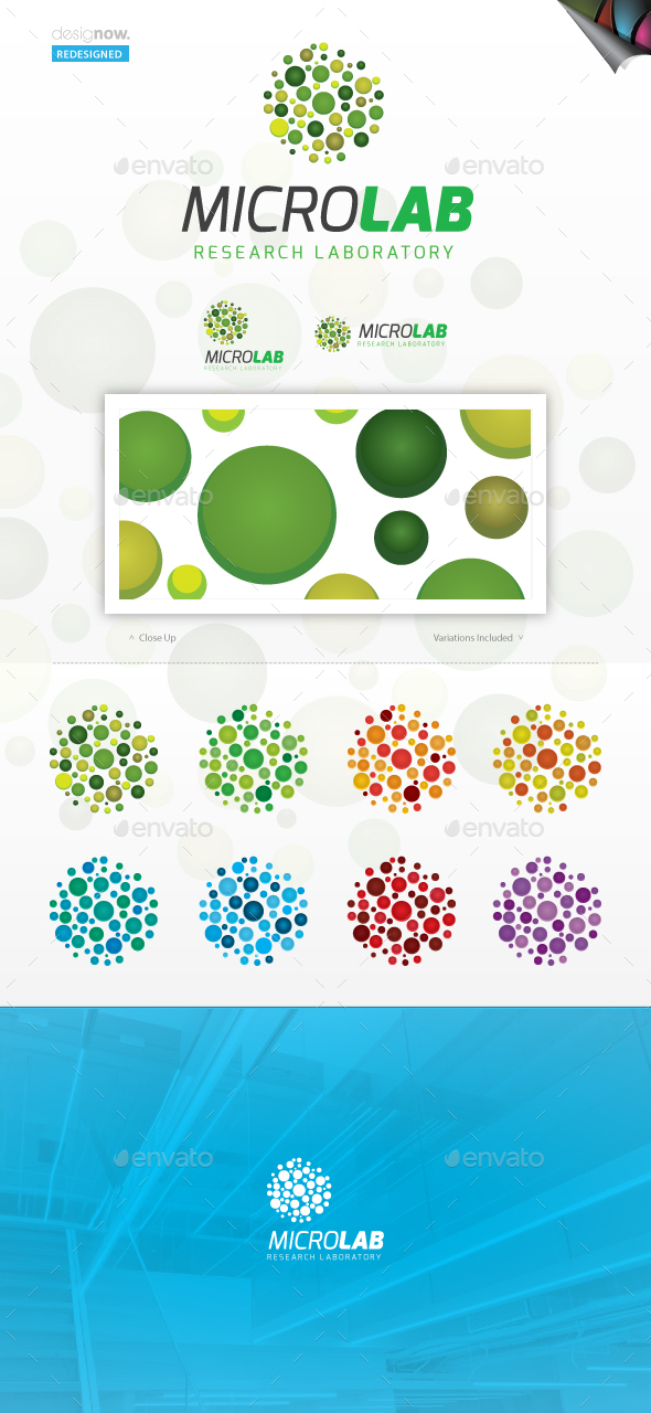 Micro Lab Logo, Logo Templates | GraphicRiver