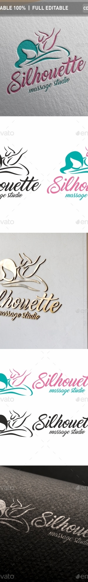 Silhouette Logo Template, Logo Templates | GraphicRiver