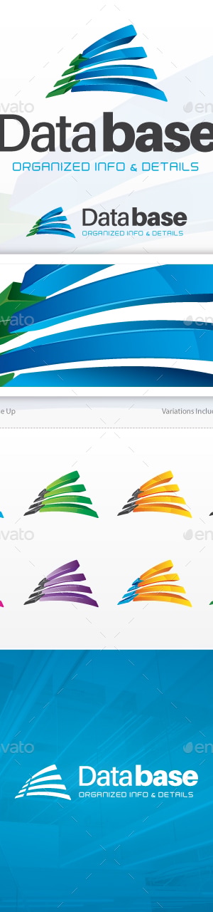 Database Logo, Logo Templates | GraphicRiver