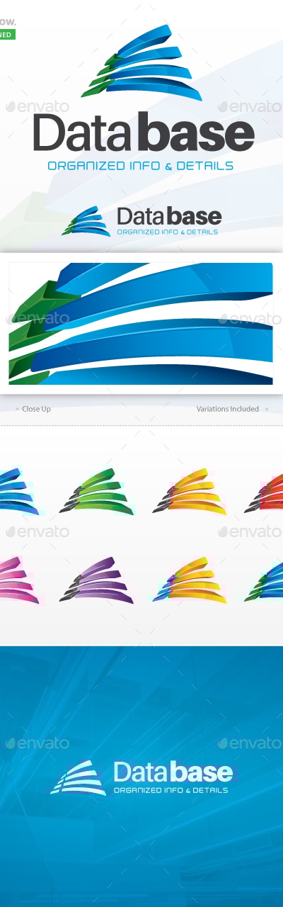 Database Logo, Logo Templates | GraphicRiver