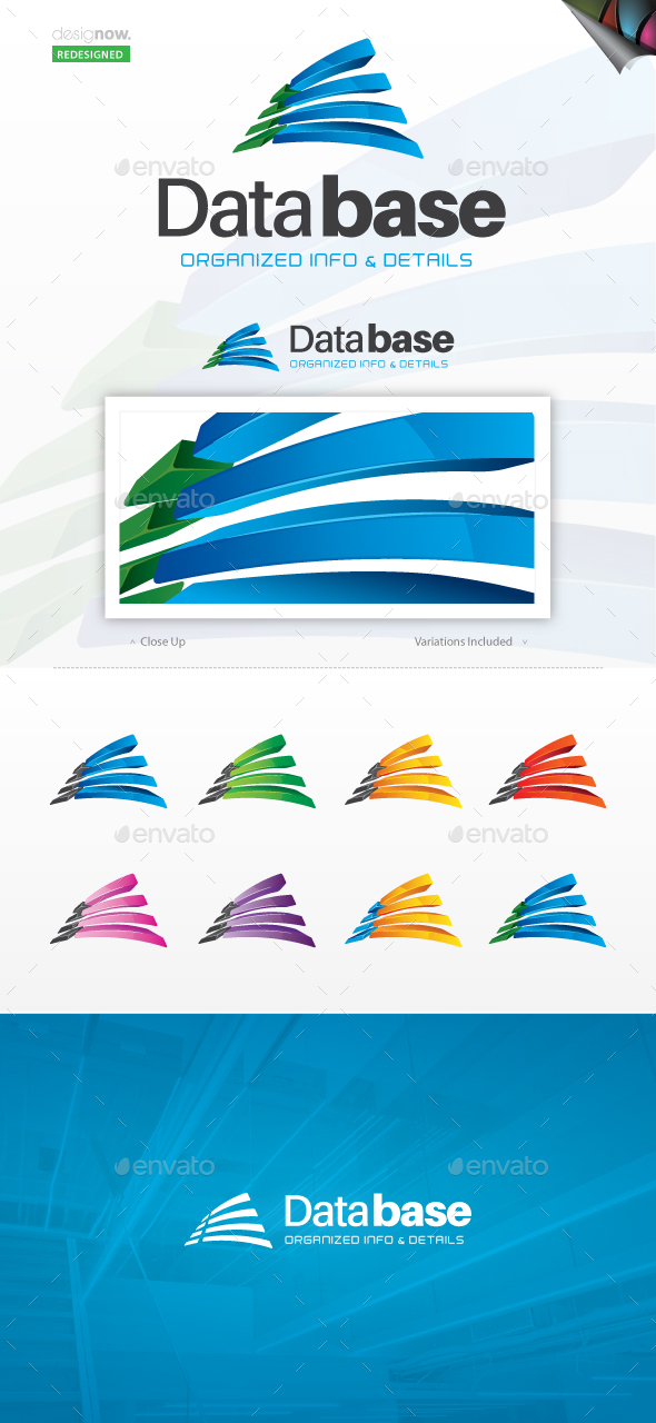 Database Logo, Logo Templates | GraphicRiver